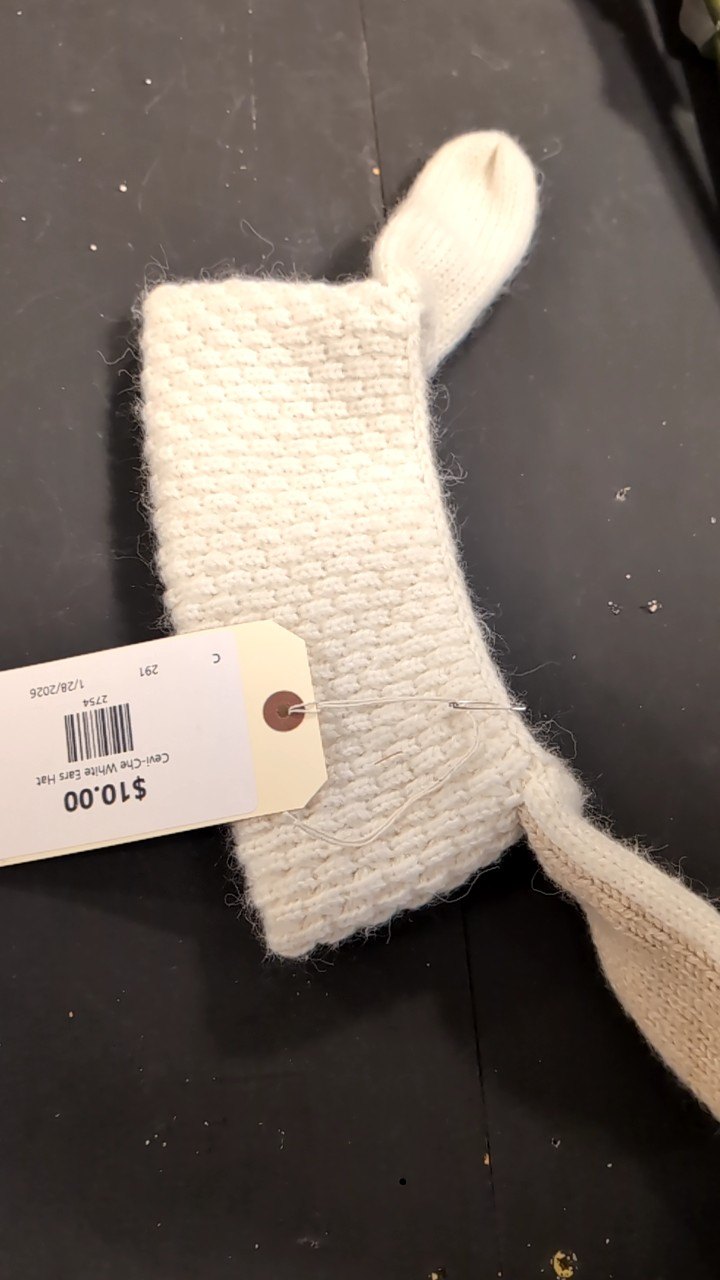 Cevi-Che White Ears Hat