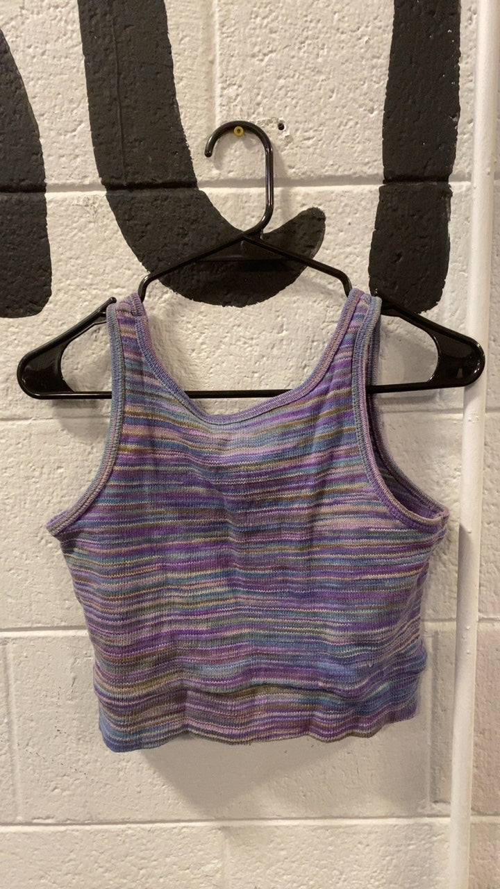 Zig Zag Asian Collection Tank Top Purple