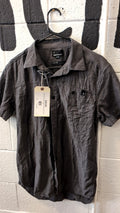 Black Diamond Short Sleeve (Button Up) M Grey