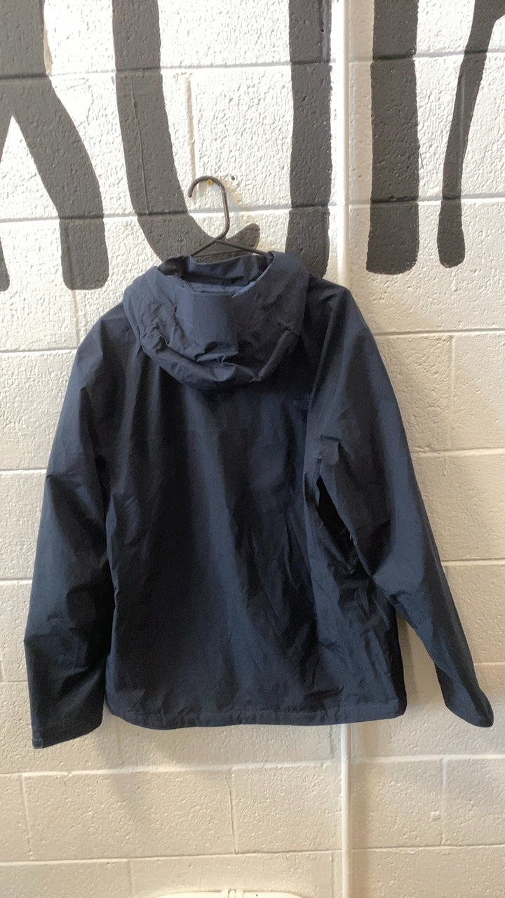 The North Face Rain Jacket M Black/Blue