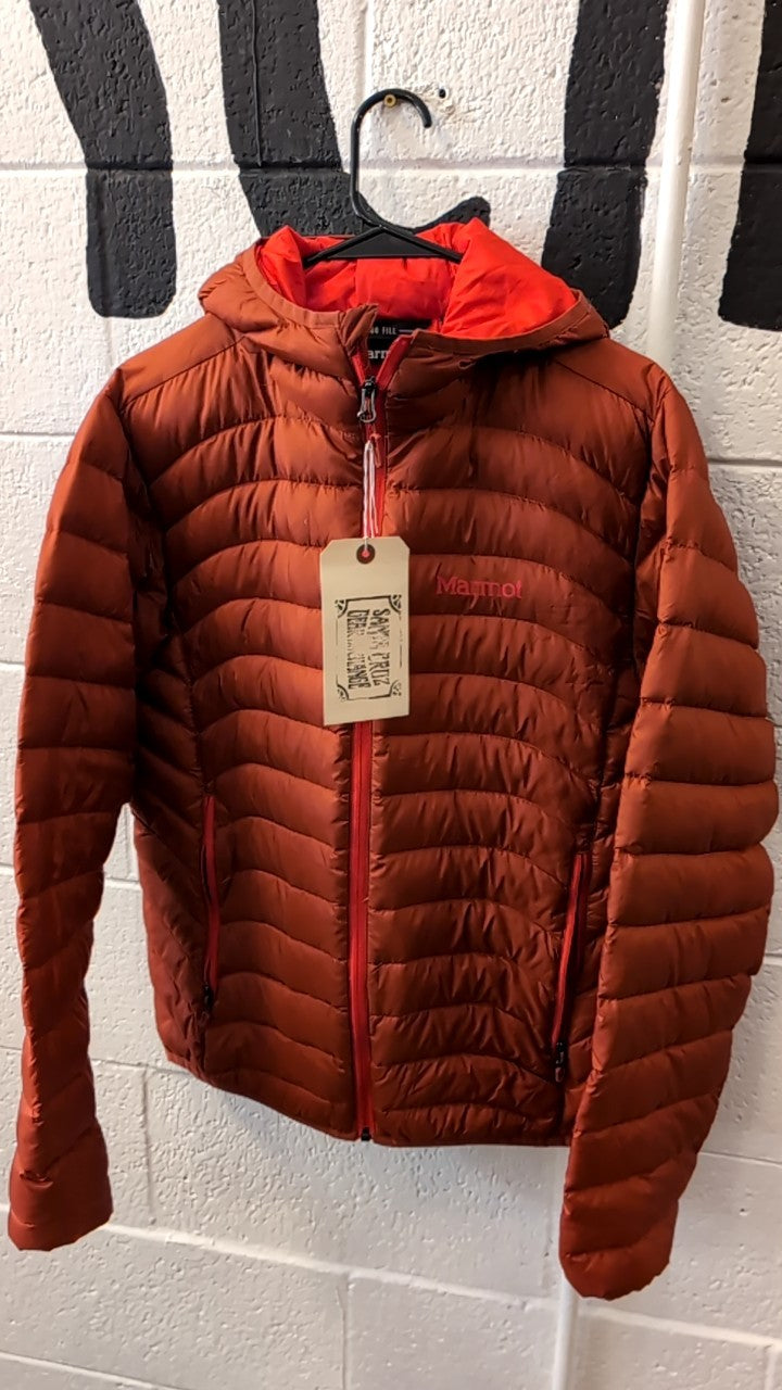 Marmot Down Jacket S Orange