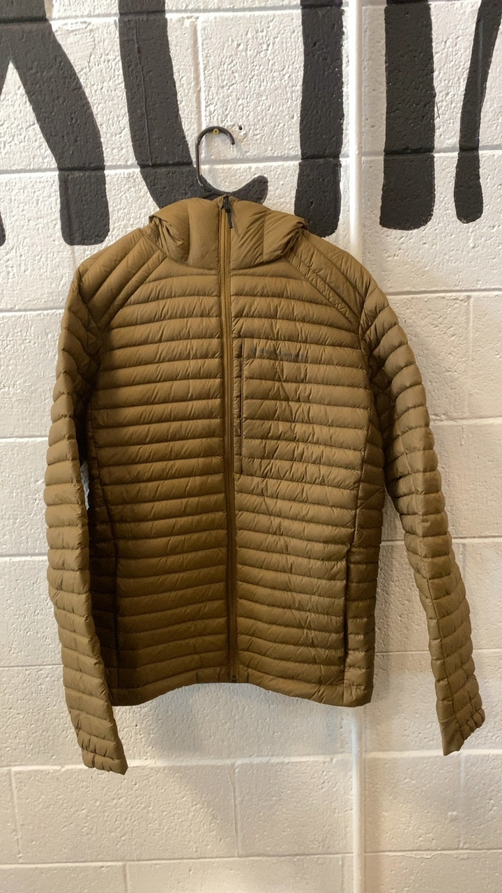 Black Diamond Forge Down Jacket (Full Zip) (Hood) M Brown