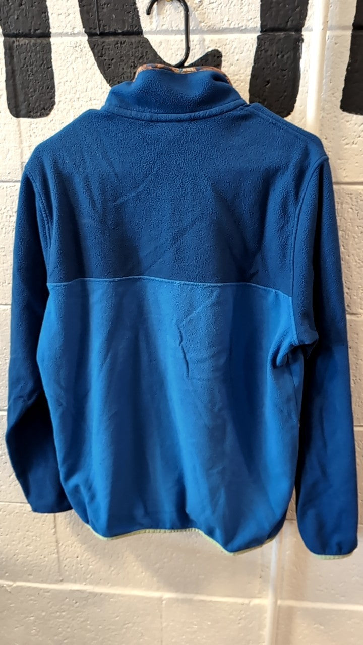 Patagonia Fleece M Blue Micro D Snap-T
