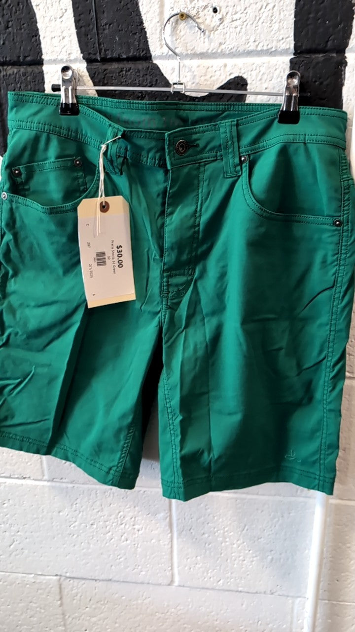 Prana Shorts 32 Green