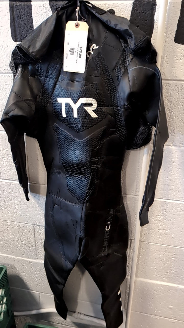TYR Wetsuit M Black Hurricane
