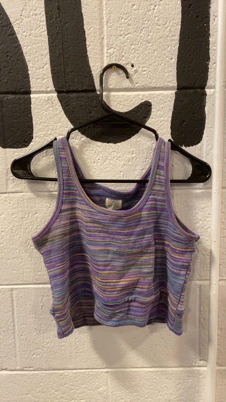 Zig Zag Asian Collection Tank Top Purple