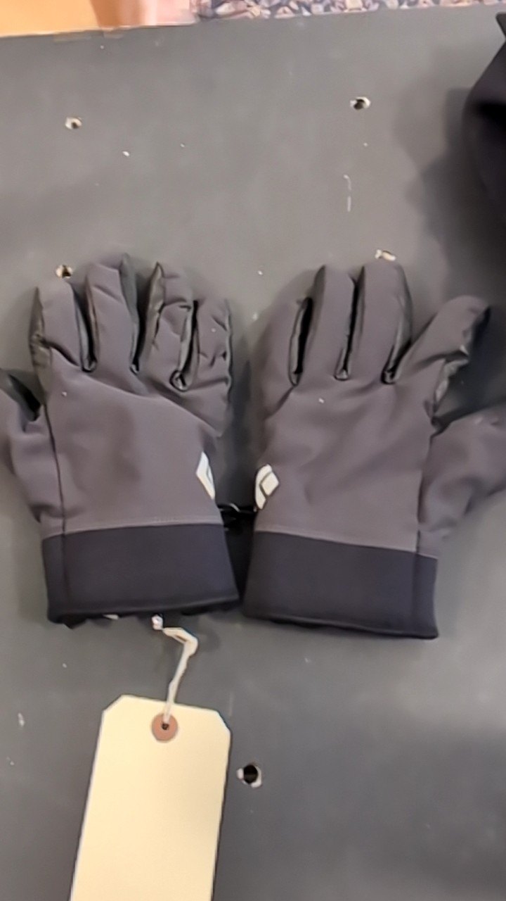 Black Diamond Gloves M Black Heavyweight Softshell