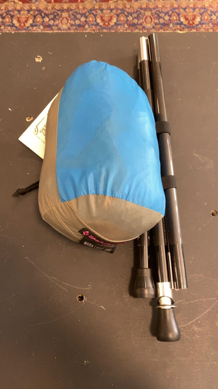 Black Diamond Mega Light SMU W/ Pole Tent Blue/Grey