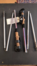 Black Diamond Poles (Trekking) 130cm Silver Distance Cork