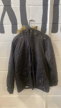 Betty Rides Jacket (Snow) L Black/White