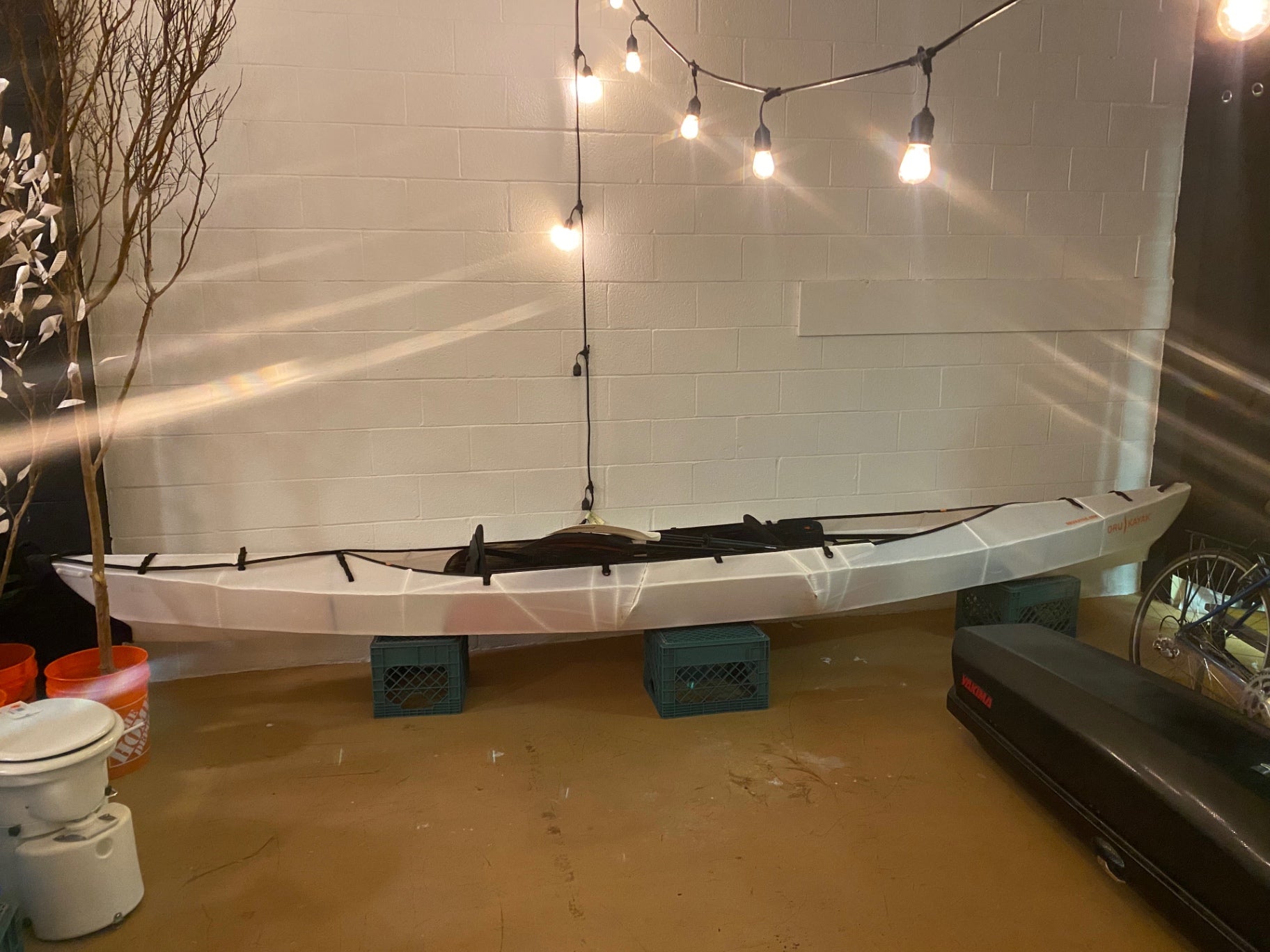 Oru Haven Kayak 2P White W/ Paddles