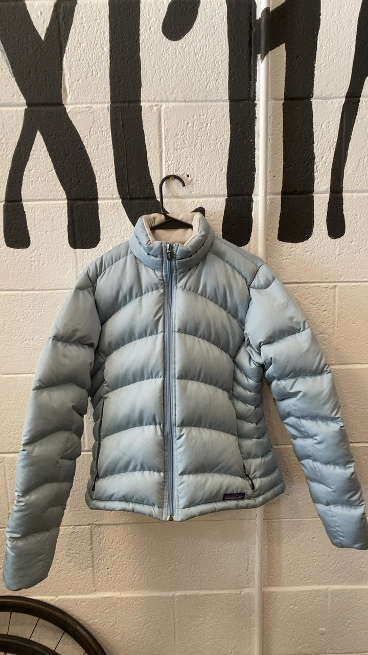 Patagonia Down Jacket (Full Zip) (No Hood) W's M Blue