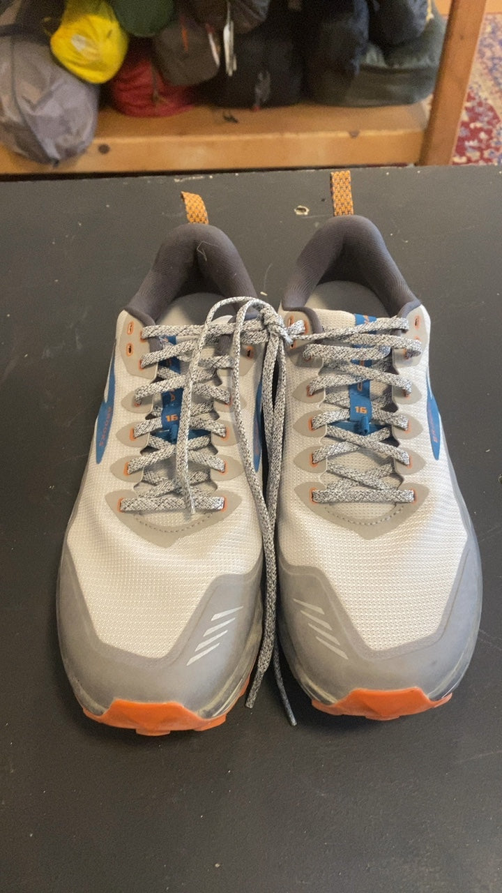 Brooks Cascadia 16 Shoes (Running) 10.5 Grey/Blue