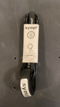 Sympl Longboard Eco-Leash Surf Leash 9' Black