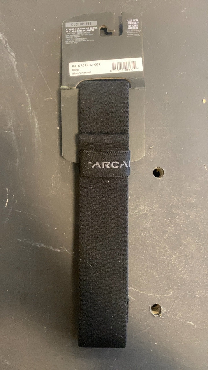 Arcade Ridge Belt Black