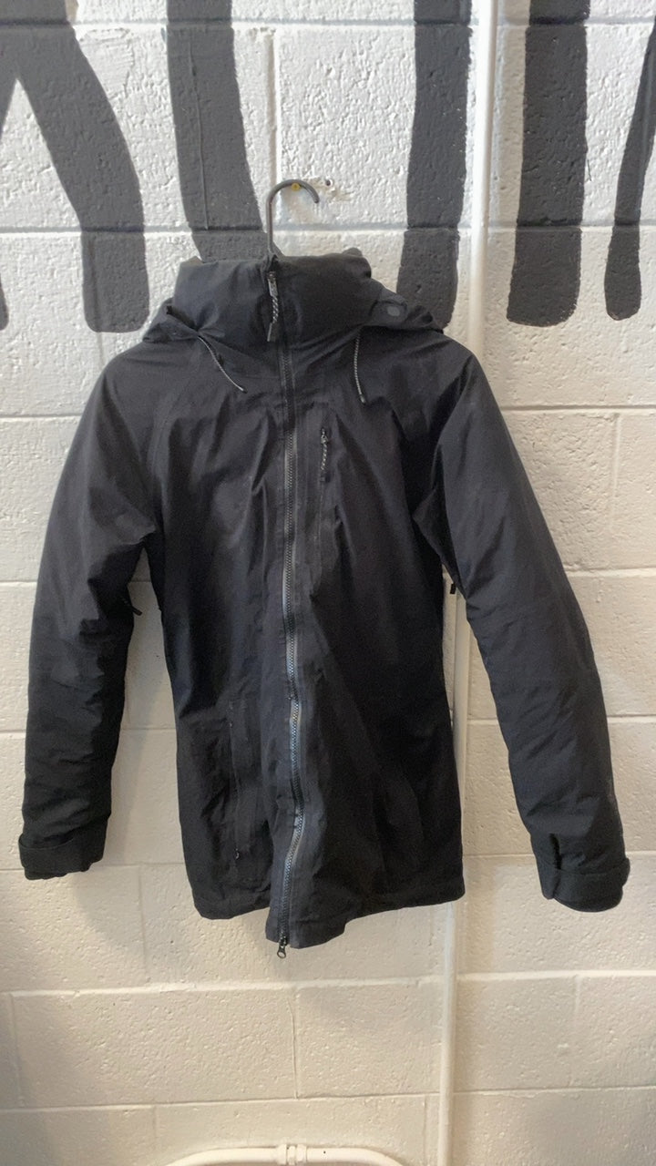 Burton [ak] Flare Down Jacket (Full Zip) (Hood) XS Black