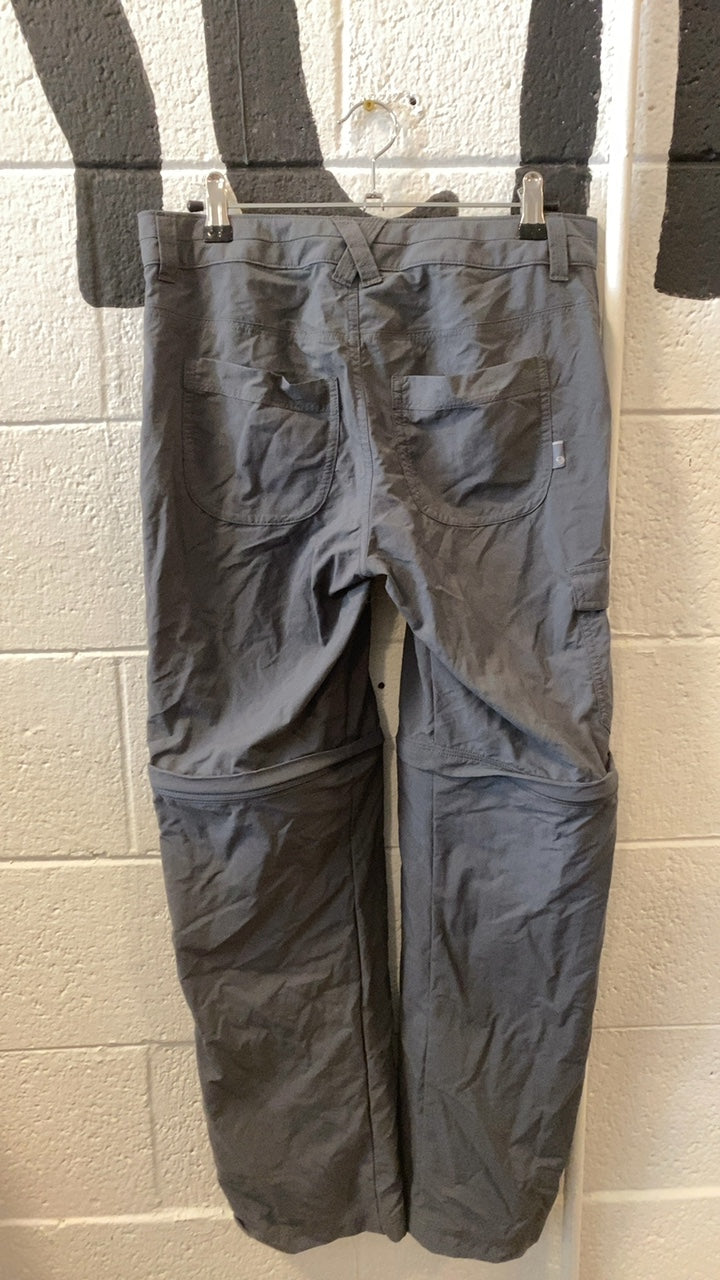 Mountain Hardwear Pants (Hiking)(Zip-Off) 4 Grey
