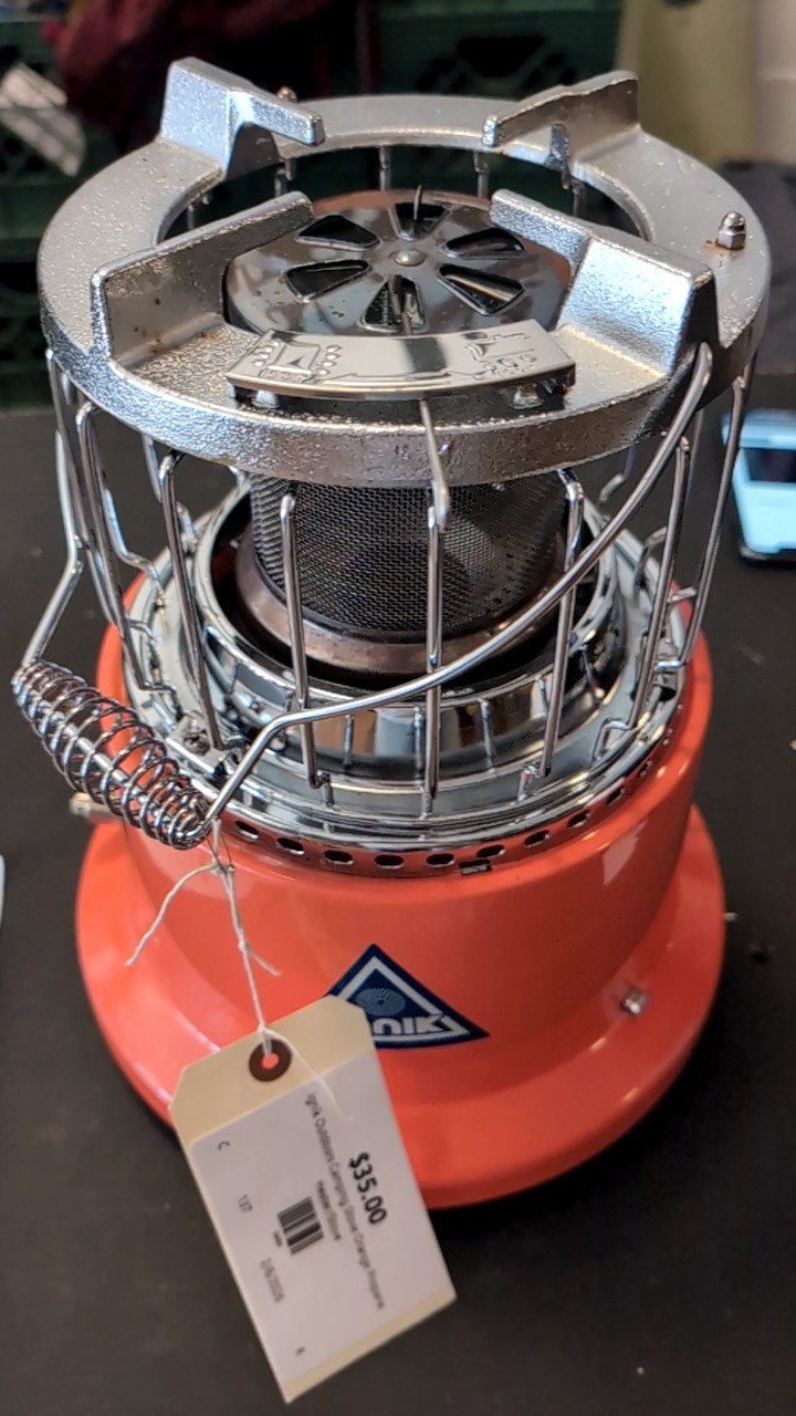 Ignik Outdoors Camping Stove Orange Propane Heater/Stove