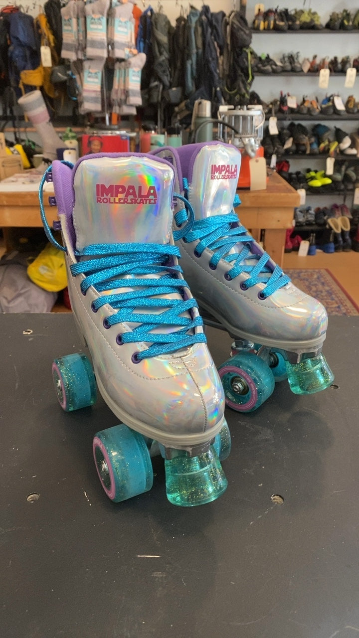 Impala Sidewalk Roller Skates W's 5 Silver