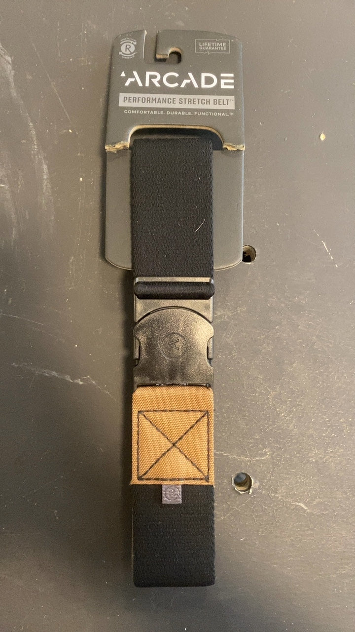 Arcade Ridge Belt Black
