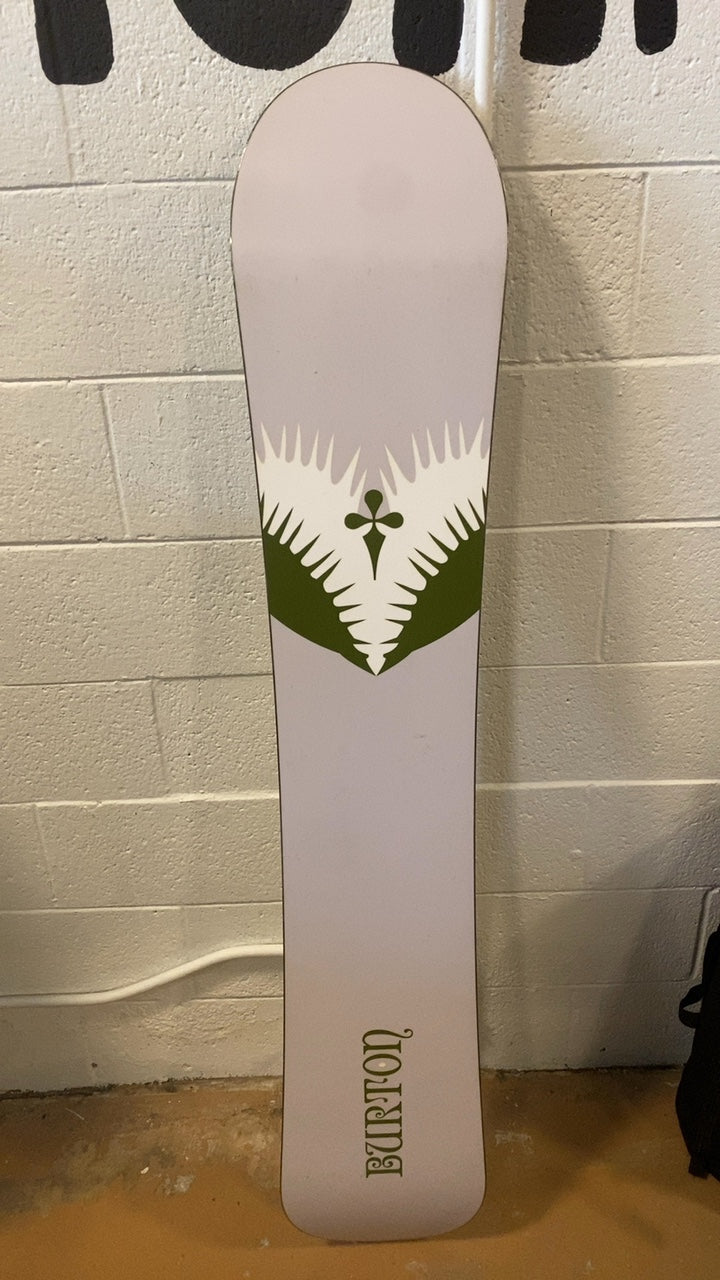 2004 Burton Troop Snowboard 155cm green