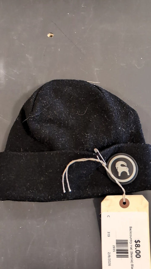 Backcountry Hat (Beanie) Black