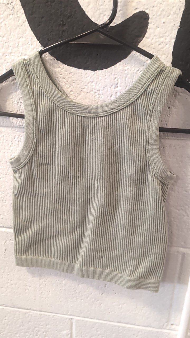 Unknown Tank Top M Green