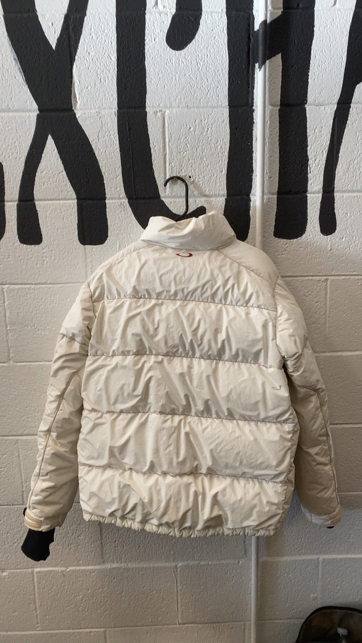 Oakley Hydro Fuel 4 Down Jacket (Full Zip) (No Hood) M White/Red