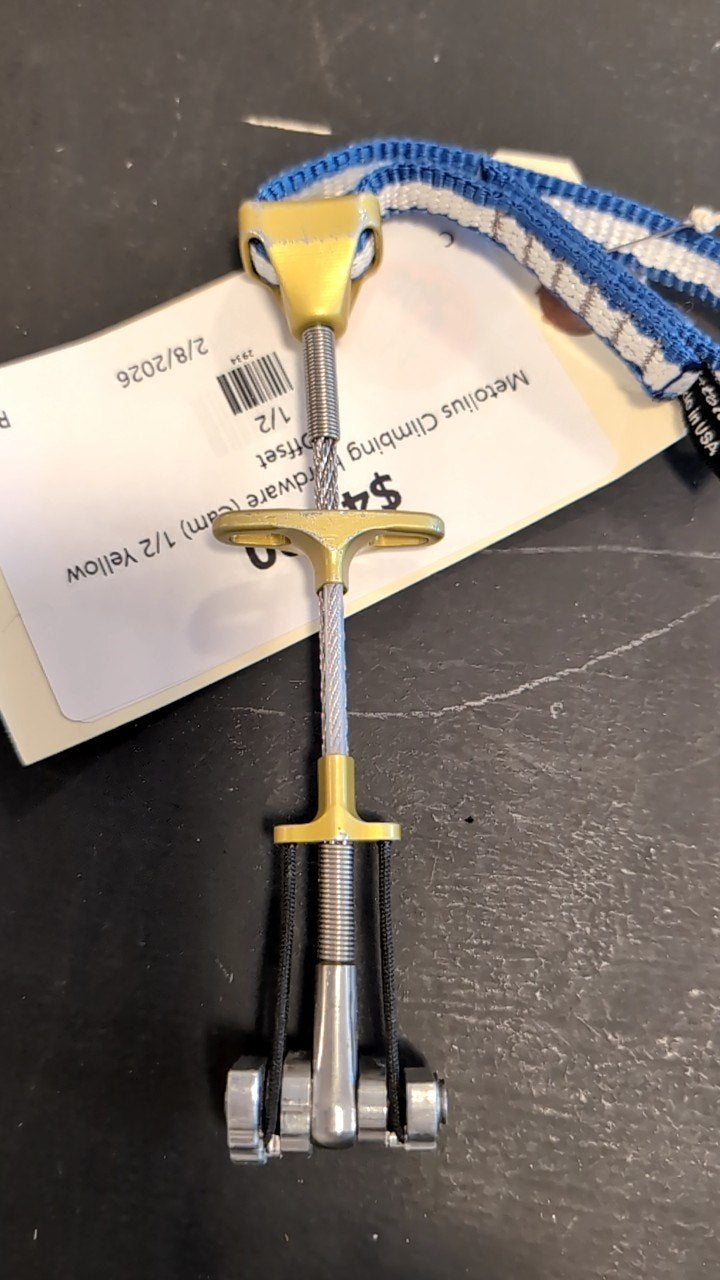 Metolius Climbing Hardware (Cam) 1/2 Yellow Offset