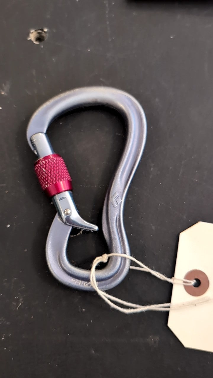 Black Diamond Climbing Hardware (Carabiner) Grey Gridlock