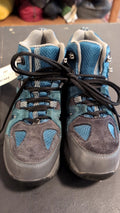 LL Bean Trail Model Hikers Shoes (Hiking Boots) Youth 5 Blue/Black