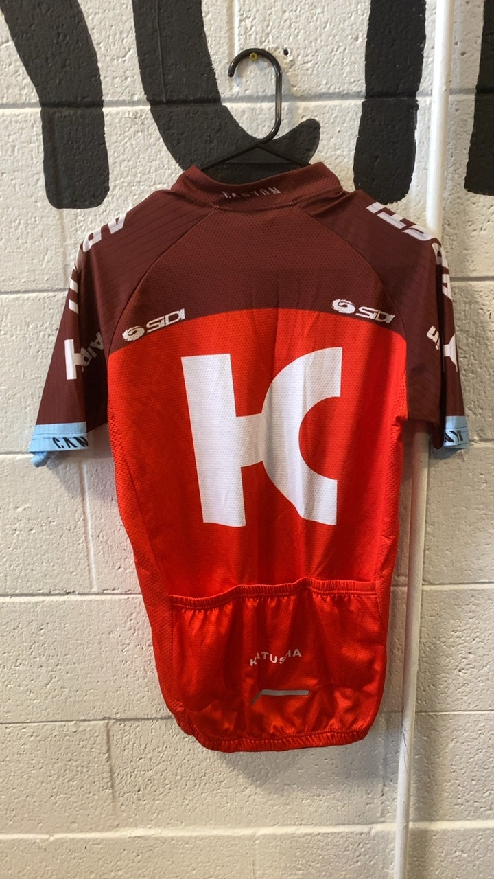 Canyon Bike Jersey L Red Aplecin