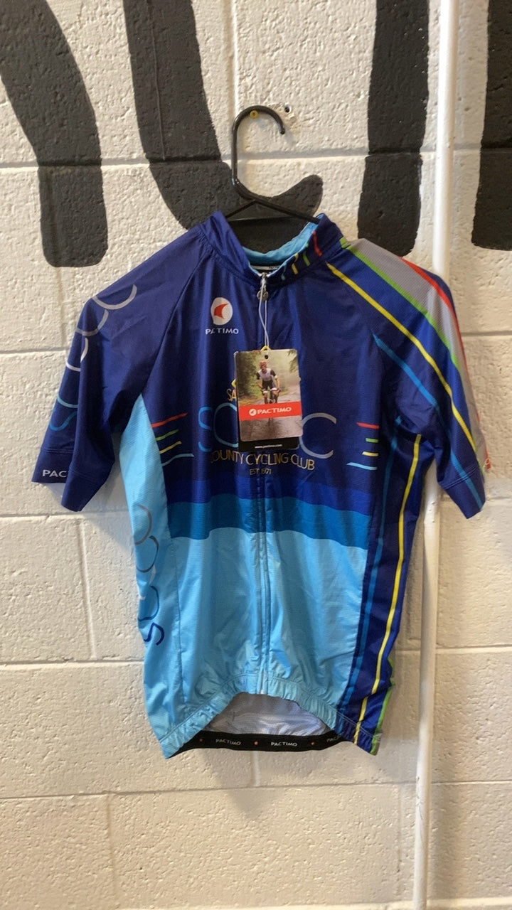 Pactimo Bike Jersey M SCCCC Blue