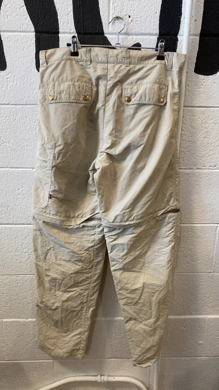 Fjallraven Pants (Hiking)(Zip-Off) 50cm Beige