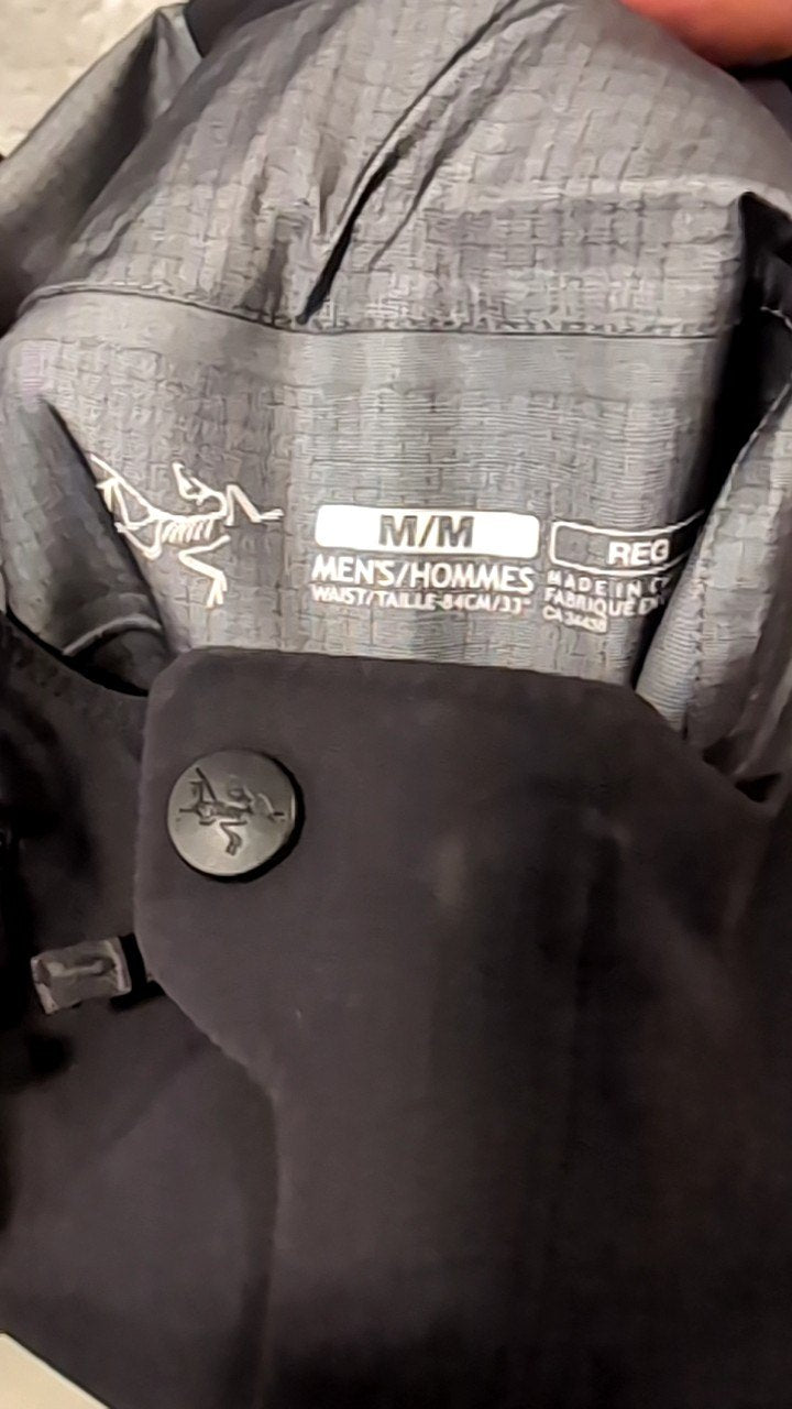 Arcteryx Bib (Snow) M Black Sabre