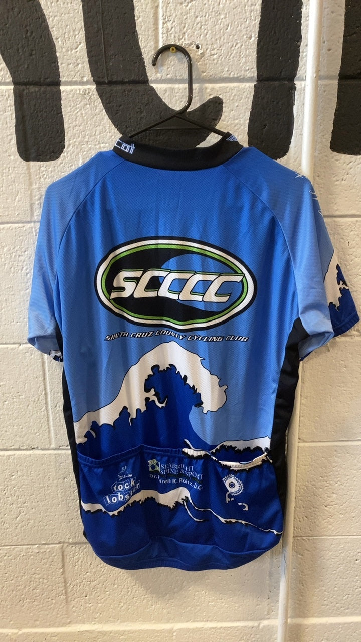 Voler Bike Jersey L Blue Team Santa Cruz