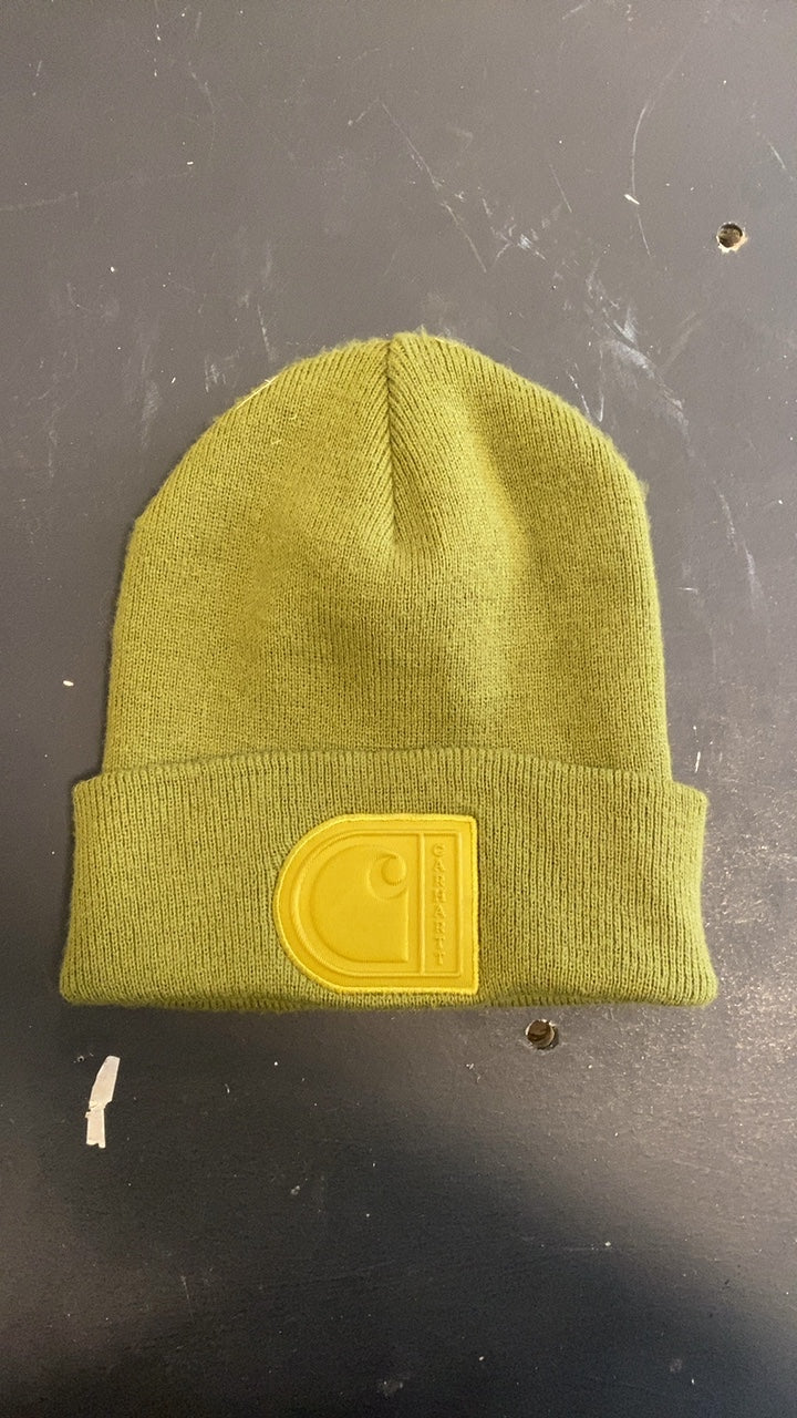 Carhartt Cuffed C Patch Hat (Beanie) Green