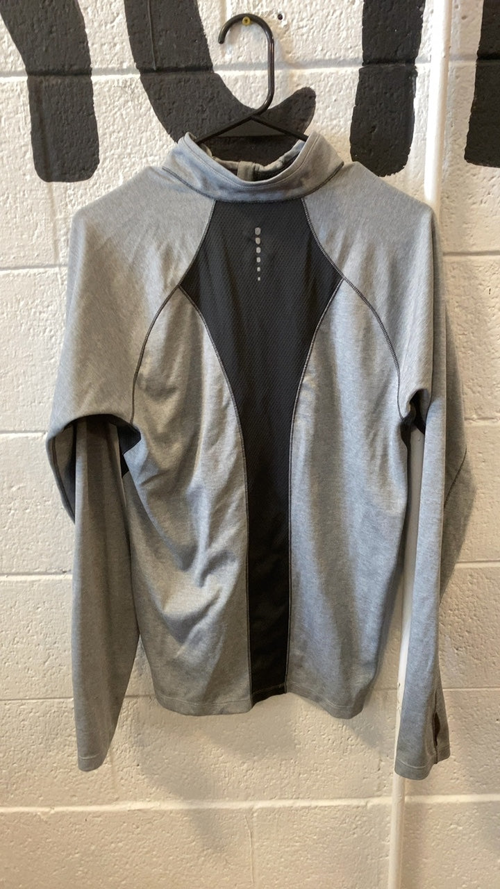 The North Face FlashDry Jacket (Quarter-Zip) (No Hood) M Grey/Black