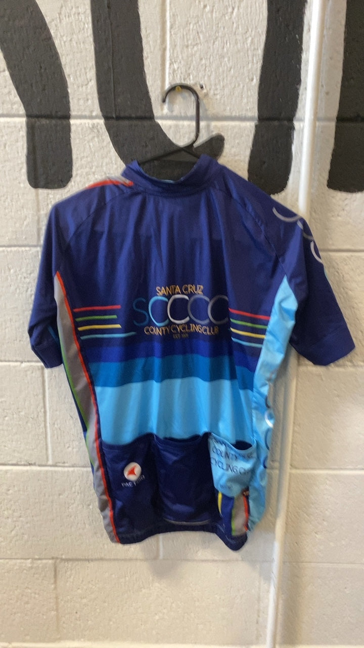 Pactimo Bike Jersey M SCCCC Blue