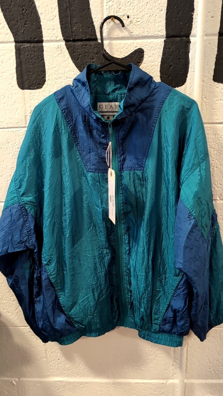 Grear for Sports Windbreaker L Green/Blue