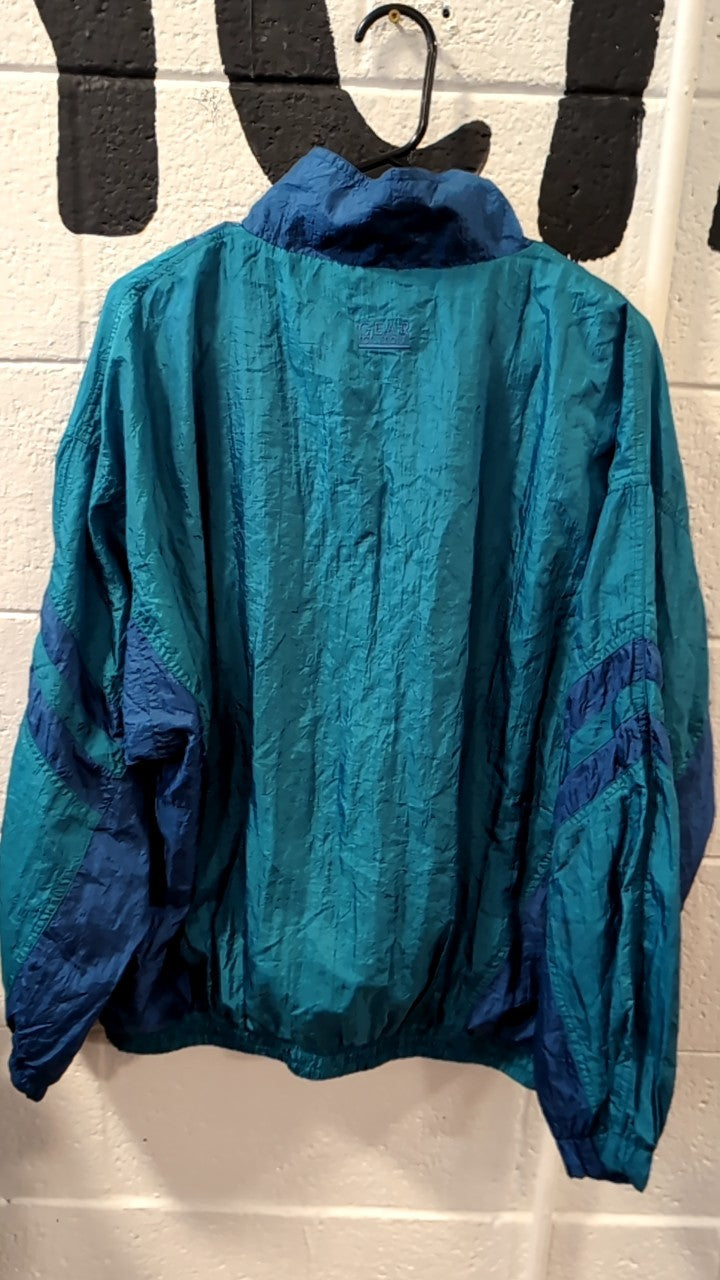 Grear for Sports Windbreaker L Green/Blue