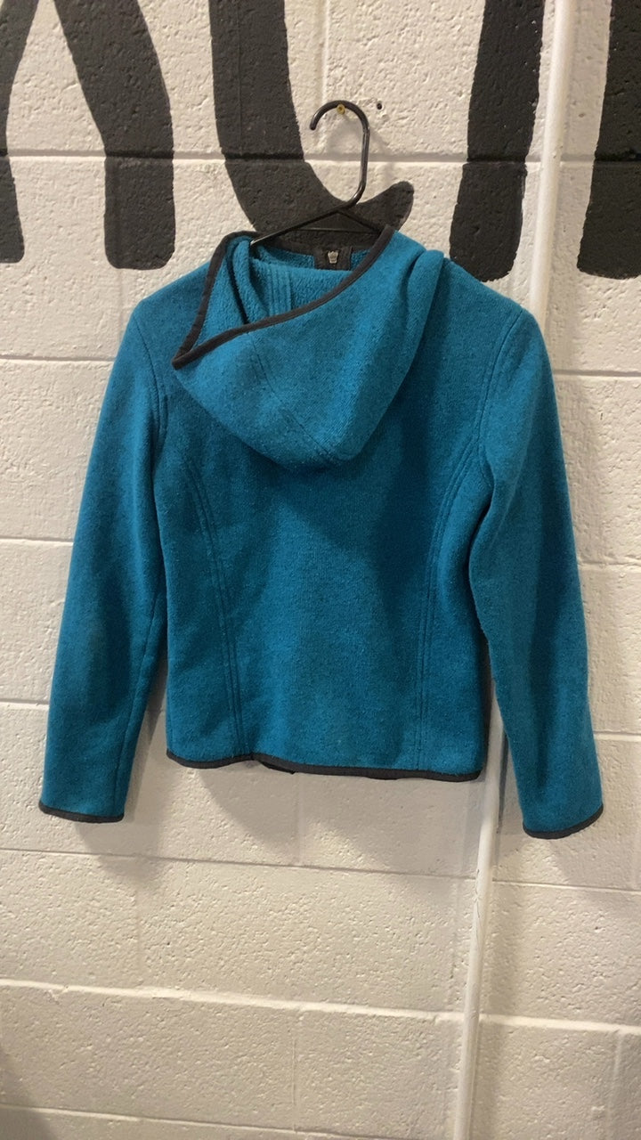 Marmot Fleece Jacket (Full-Zip) (Hood) XS Blue/Grey