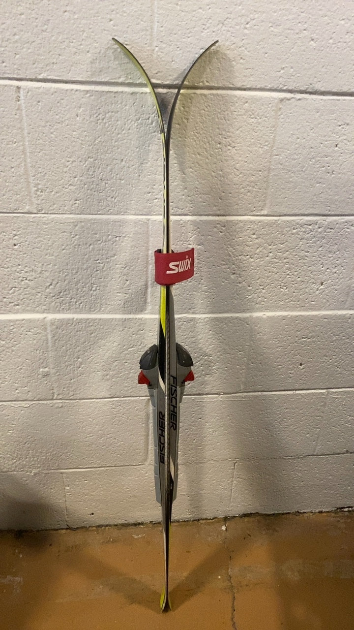 Fischer RCS Sprint Crown Skis 110mm Grey/Green