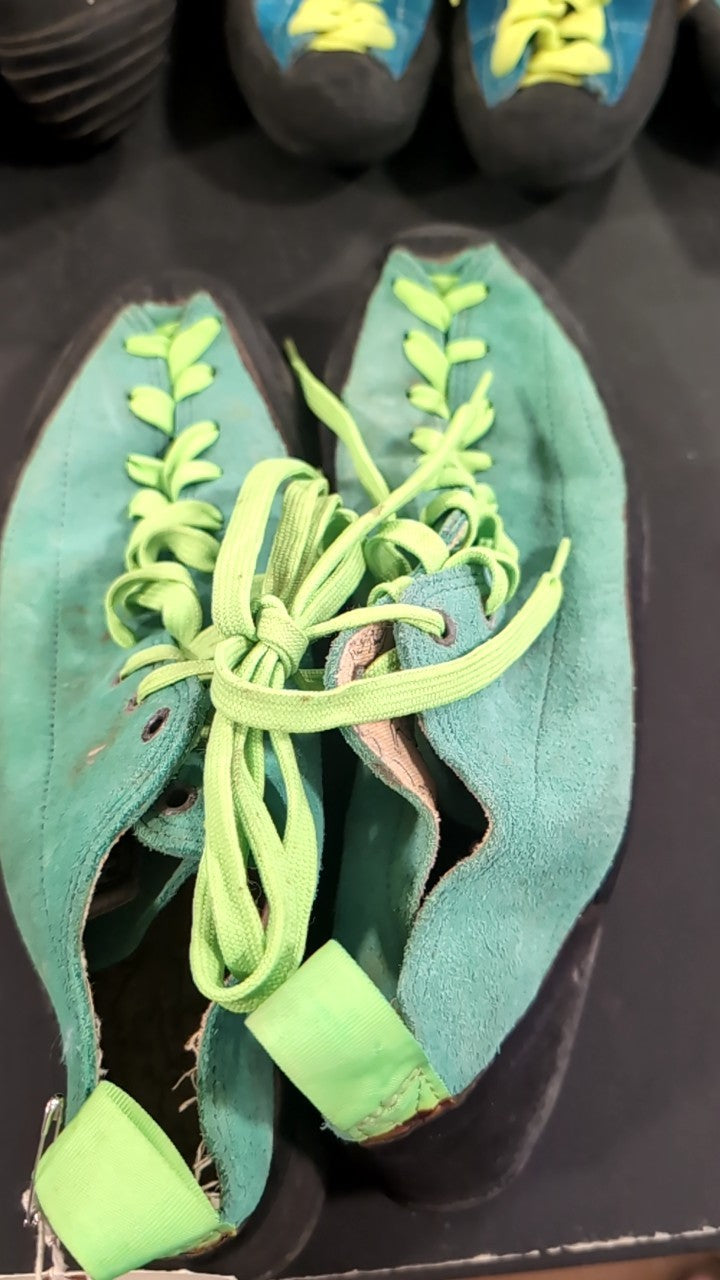 5.10 Shoes (Climbing) 12/46 Green Vintage