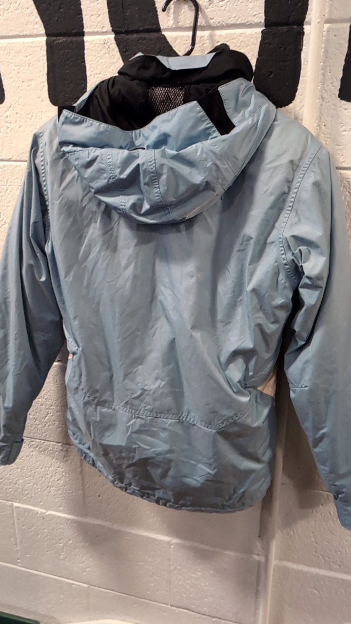 Obermeyer Jacket (Full Zip/Snow) 10 Blue/ White