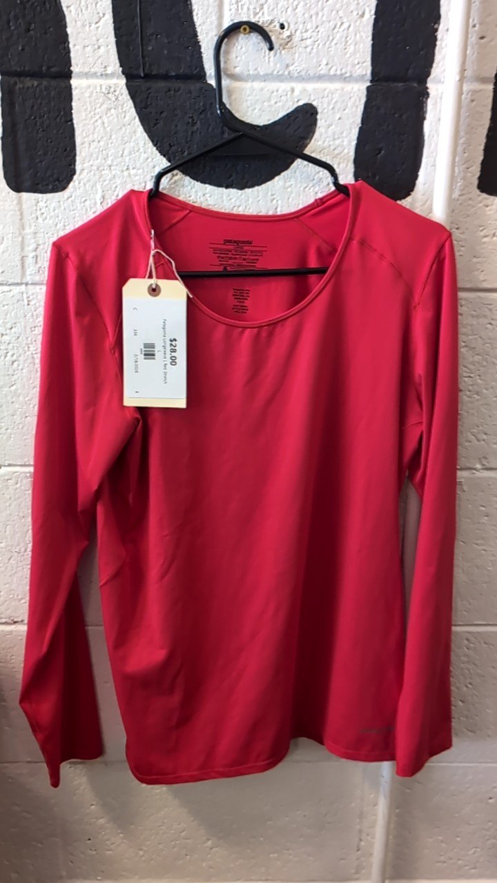 Patagonia Longsleeve L Red Stretch