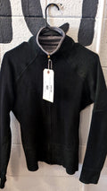 Mountain Hardware Jacket M Black Green Interior
