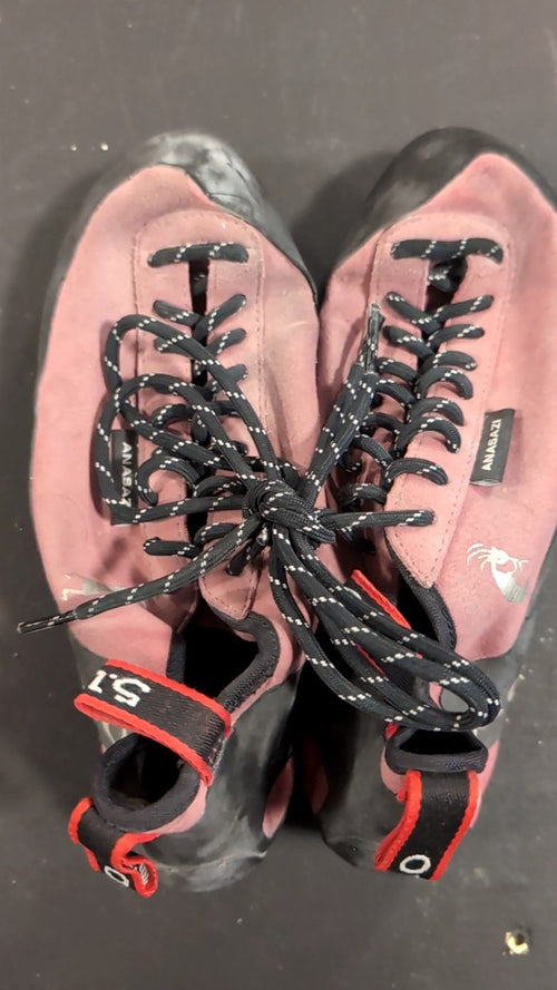 5.10 Shoes (Climbing) 7.5/40.5 Pink Anasazi Lace