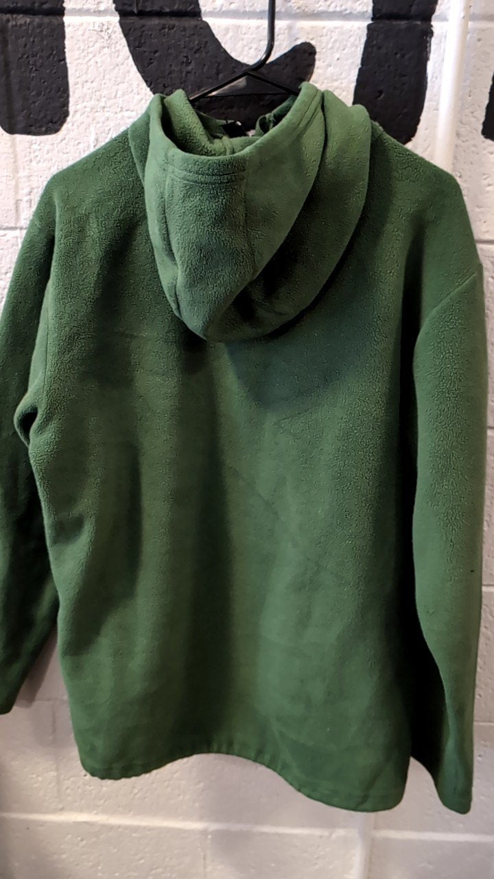 The North Face Fleece Jacket (Hood) S Green