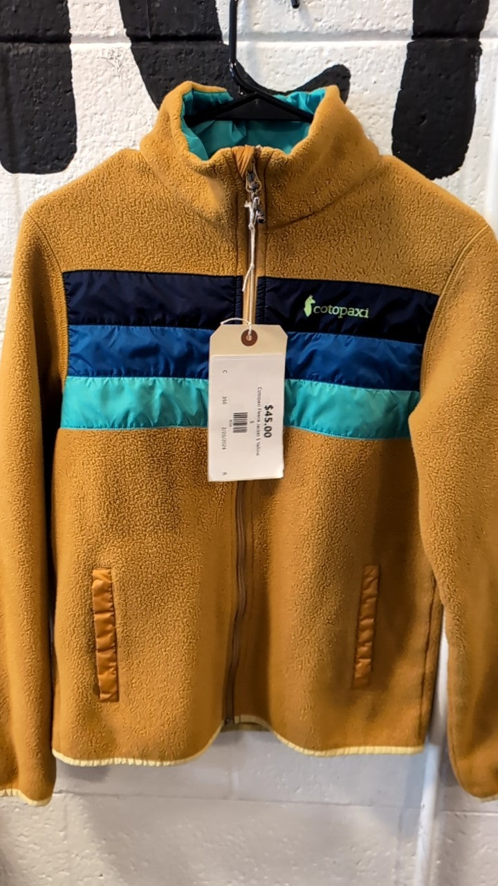 Cotopaxi Fleece Jacket S Yellow